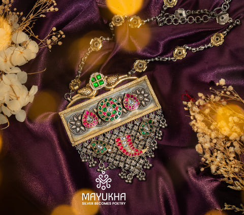 Heirloom Tapestry Pendant Necklace