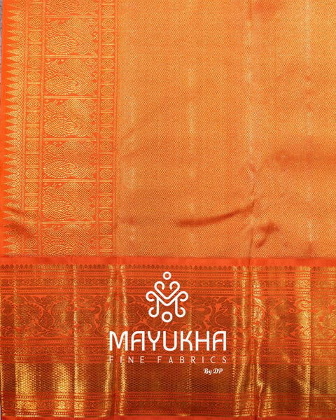 Kanchipuram Pure Gold Zari Saree