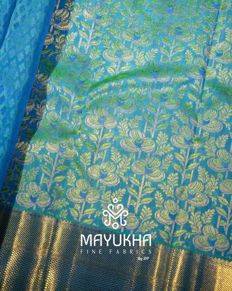 4 Gram Pure Gold Zari Kanchipuram Silk Saree