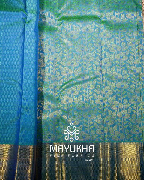 4 Gram Pure Gold Zari Kanchipuram Silk Saree