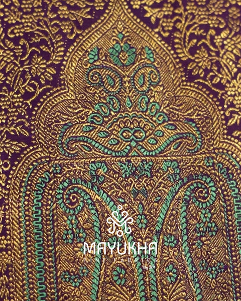Kancheepuram Silk Saree with Meena Work