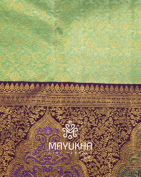 Kancheepuram Silk Saree with Meena Work