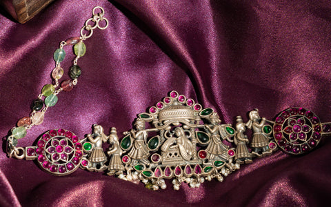The palanquin silver jewellery