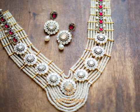 Designer Silver Necklace - 153 Grams Mayukhafabs