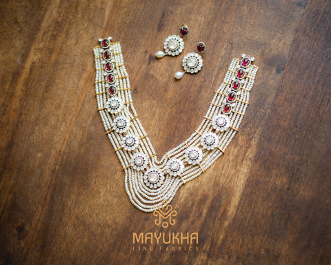 Designer Silver Necklace - 153 Grams Mayukhafabs