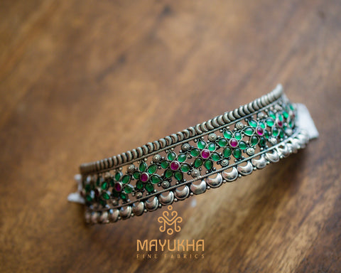 Designer Silver Necklace / Choker - 46 Grams Mayukhafabs